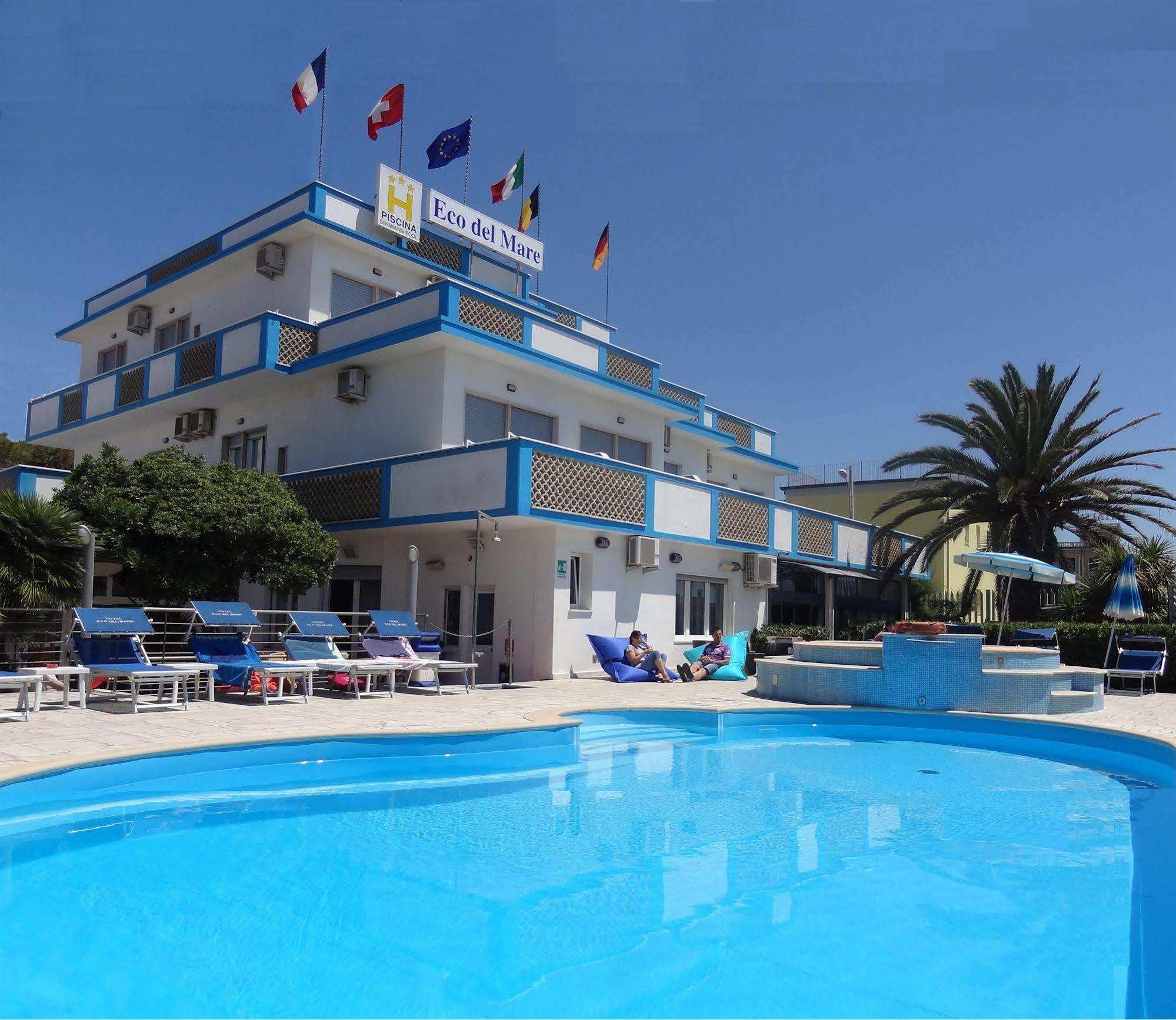 Hotel Eco Del Mare Marina di Massa Eksteriør billede