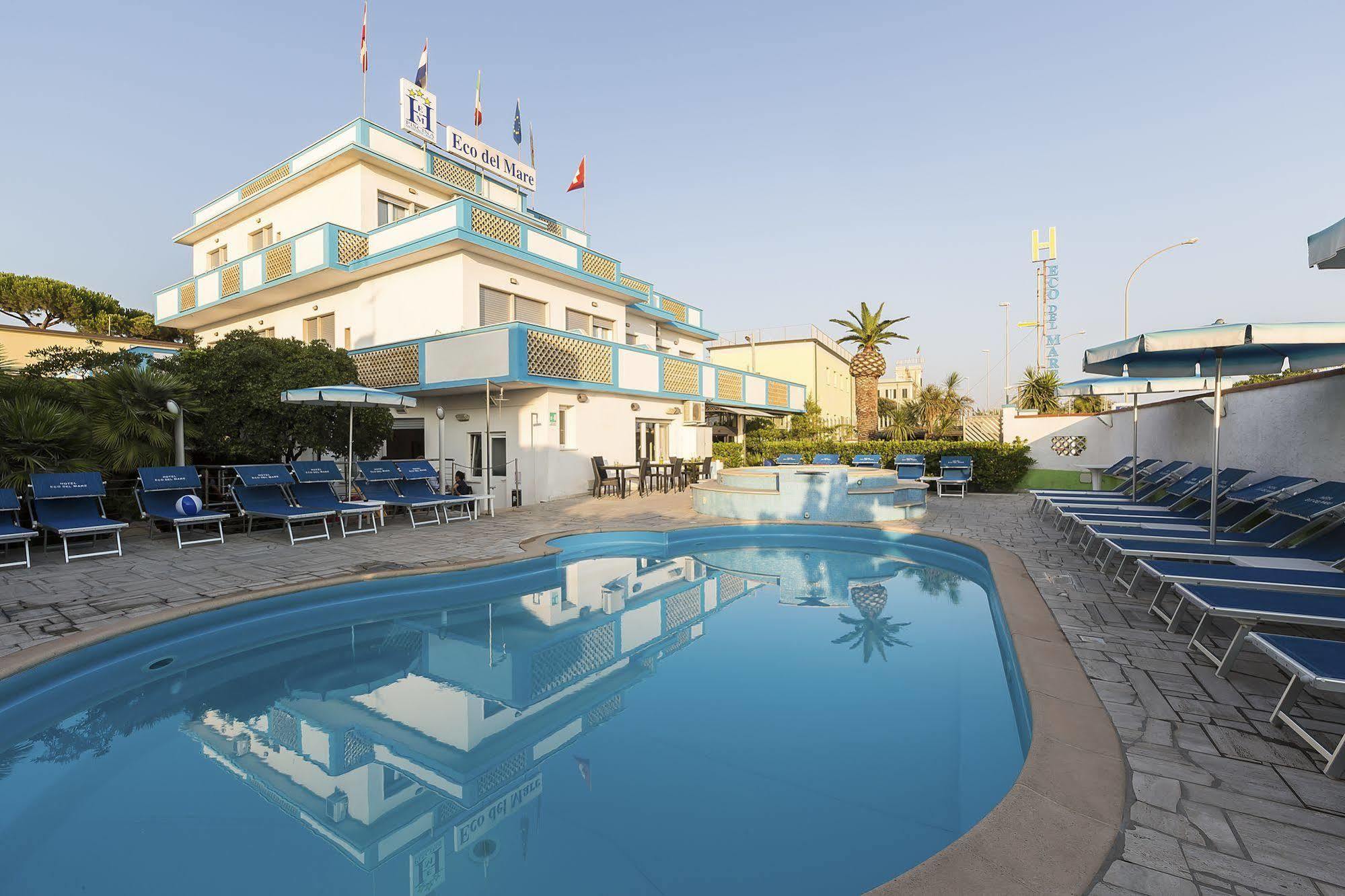 Hotel Eco Del Mare Marina di Massa Eksteriør billede